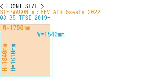 #STEPWAGON e：HEV AIR 8seats 2022- + Q3 35 TFSI 2019-